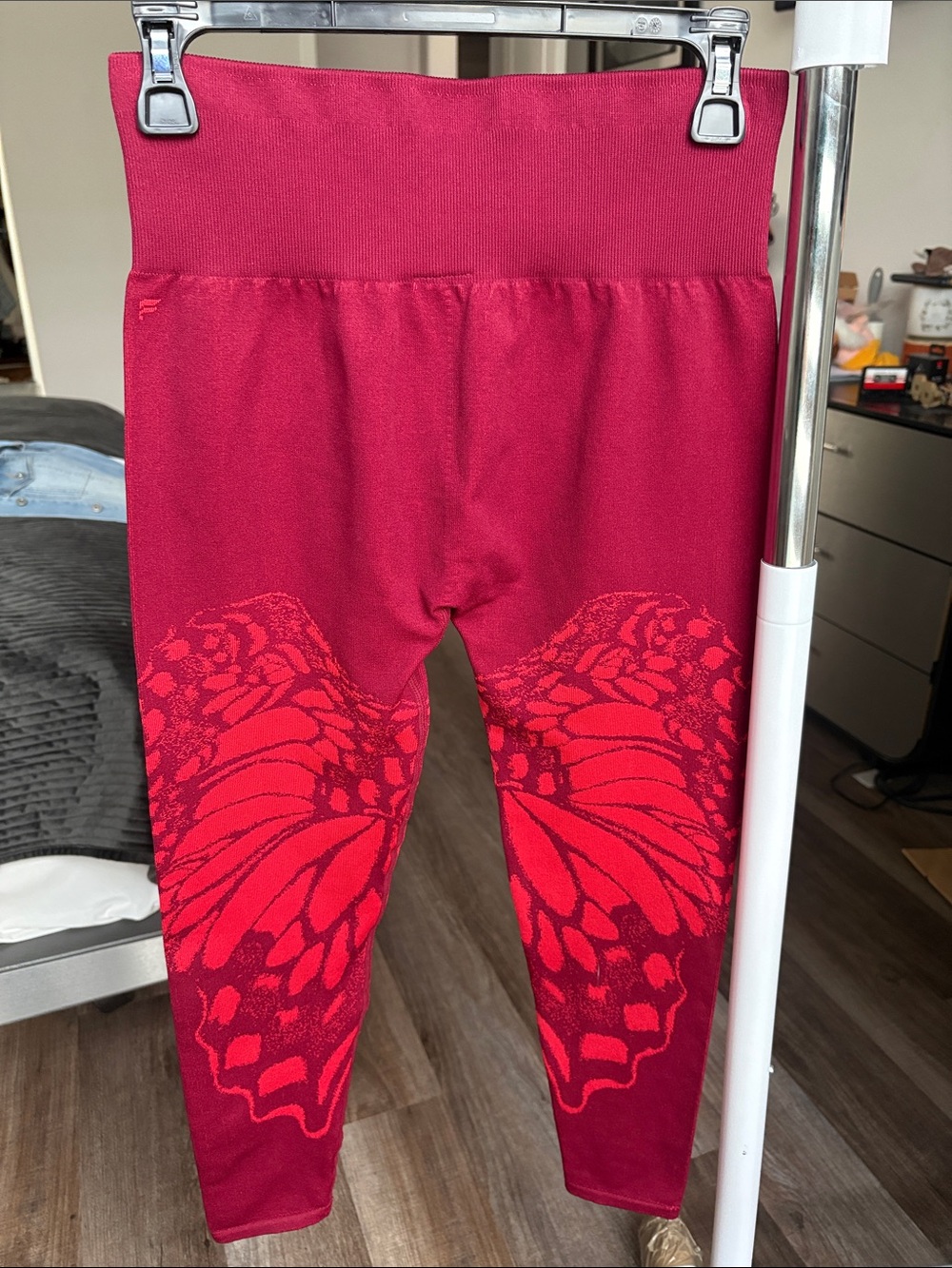 Fabletics Red Butterfly Seamless Leggings